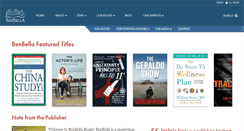 Desktop Screenshot of benbellabooks.com